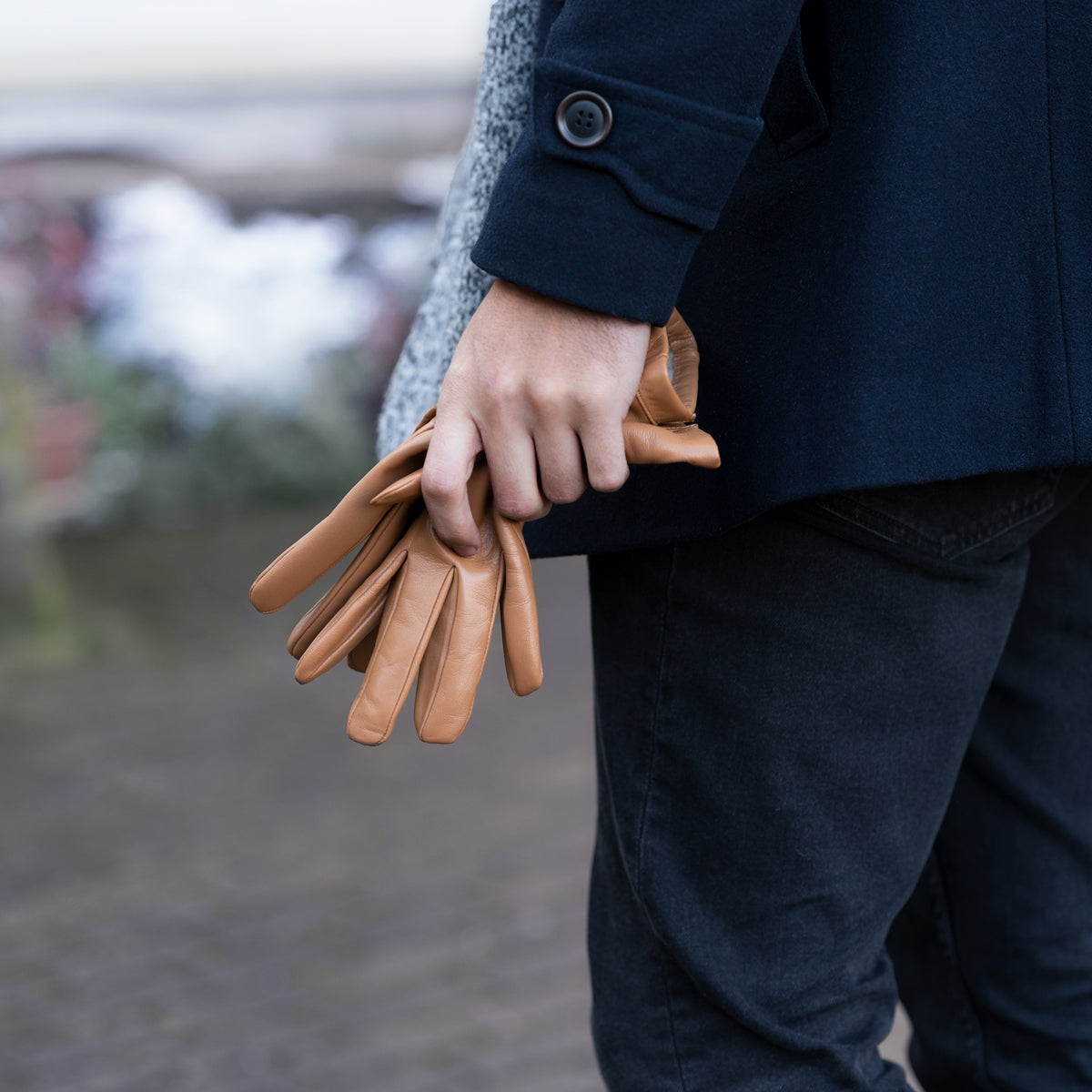 Cashmere lined driving gloves on sale